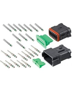 12 pin Cat-Spec Solid Green Band full kit 10 pack