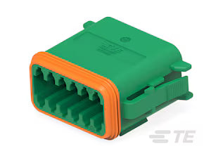 12 pin Deutsch Plug Green 10 pack