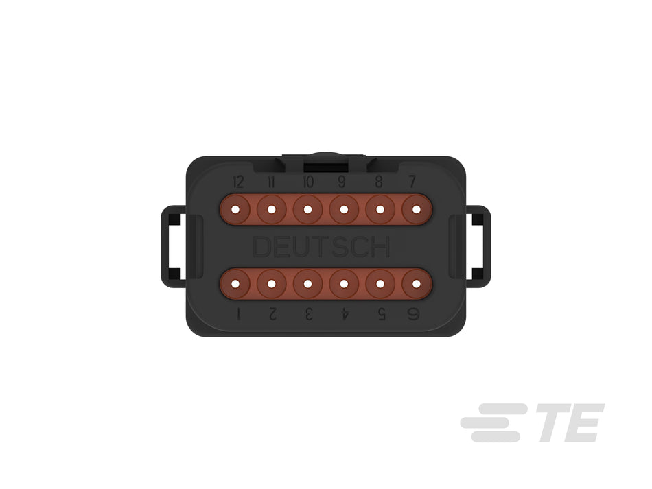 12 pin Deutsch Receptacle Black CAT spec 250 pack