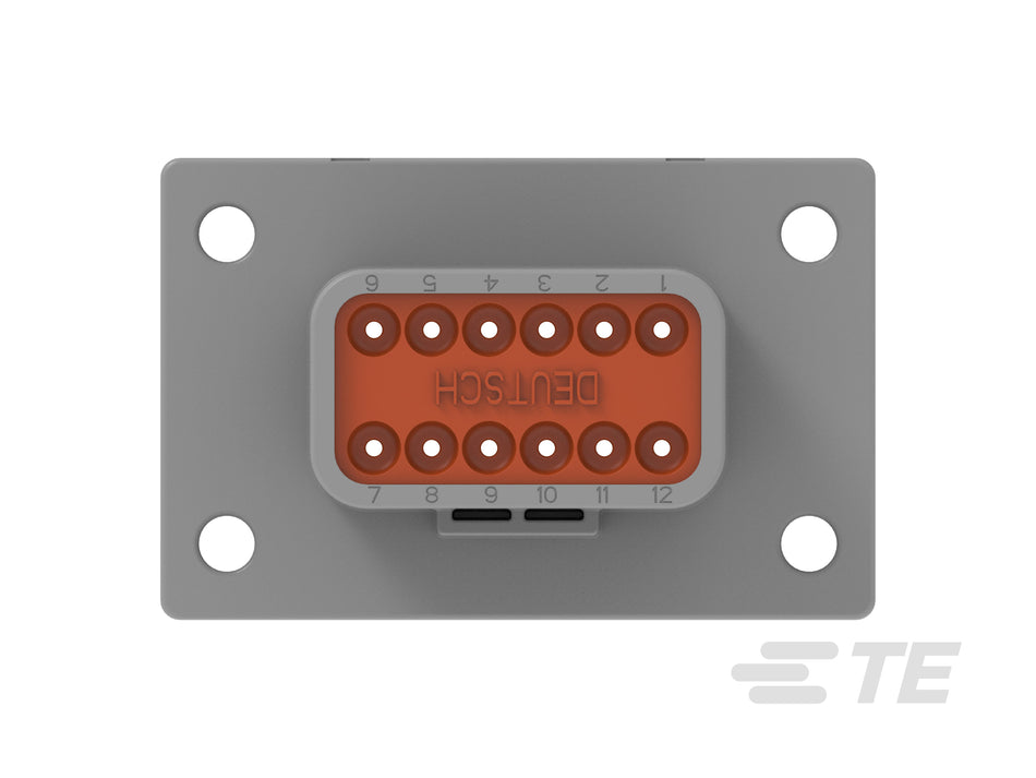 12 pin Deutsch Receptacle Flange Mount 10 pack