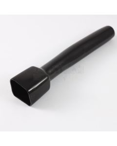 12 pin Receptacle boot 120mm tail black