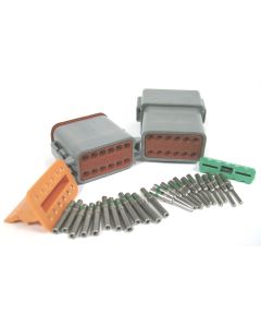 12 pin Standard Solid Green Band full kit 100 pack