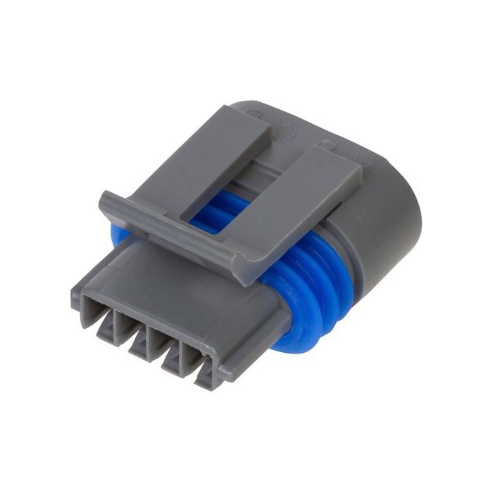 150.2 Series Connectors Pull To Seat 4 Pin Grey Blue Green 10 Pack