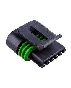150.2 Series Connectors Pull To Seat 5 Pin Black Green Tan 10 Pack
