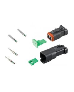 2 pin Cat-Spec Solid Green Band full kit 10 pack