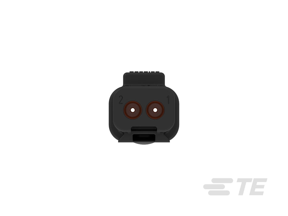 2 pin Deutsch Receptacle Black CAT spec