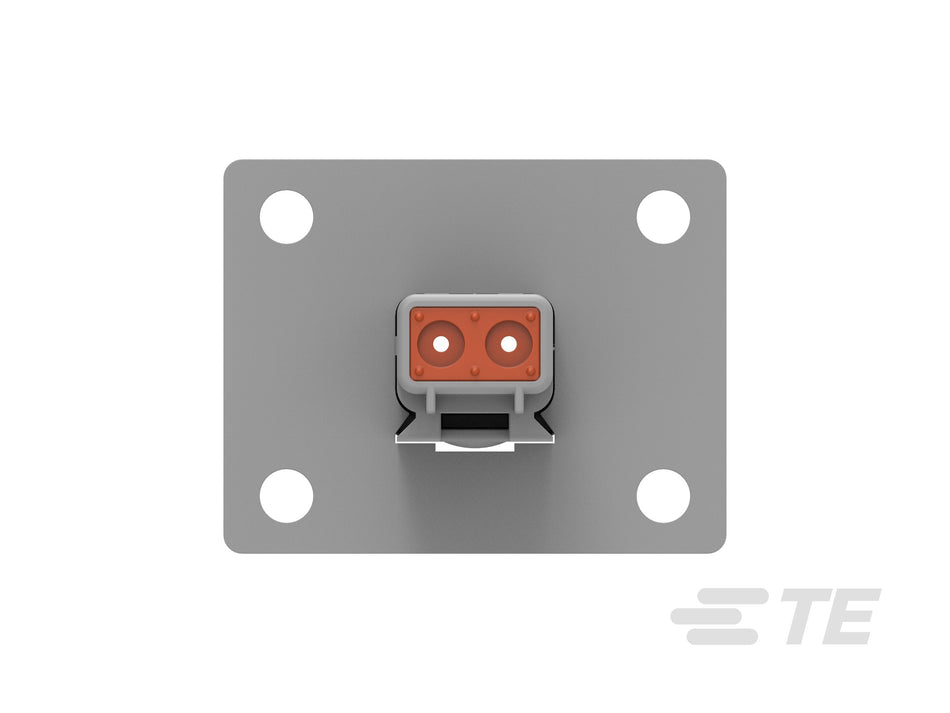 2 pin Deutsch Receptacle Flange Mount