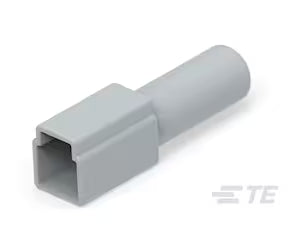 2 pin plug boot 65mm tail grey