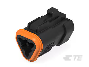 3 pin Deutsch Plug Black CAT spec E-seal 100 pack