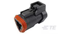 3 pin Deutsch Plug Black CAT spec