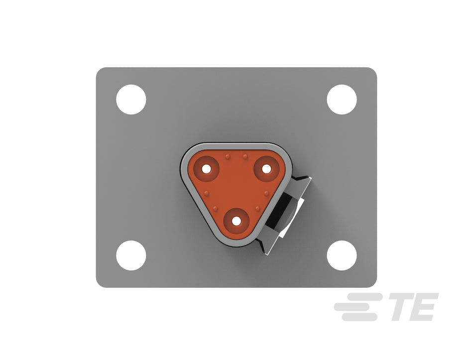 3 pin Deutsch Receptacle Flange Mount 10 pack