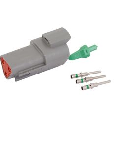 3 pin Receptacle Half kit