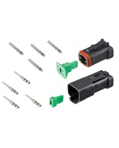 4 pin Cat-spec Solid Green Band full kit