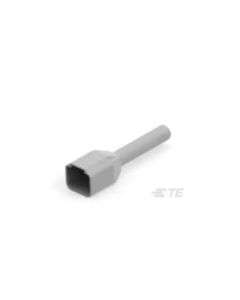 4 pin Receptacle boot 120mm tail black
