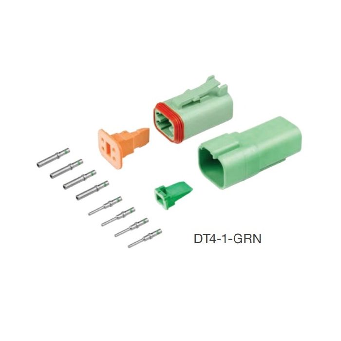 4 pin Standard Solid Green Band full kit 10 pack