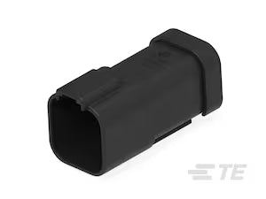 6 pin Deutsch Receptacle Black CAT spec