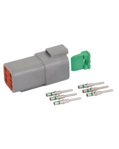 6 pin Receptacle Half kit