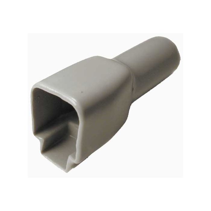6 pin plug boot 65mm tail grey