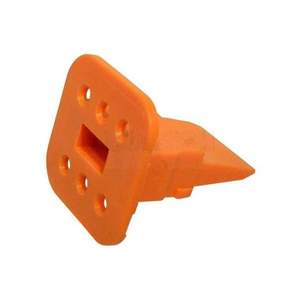 6 pin wedgelock plug 100 pack