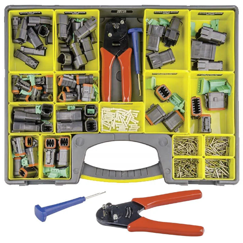 604 piece DT workshop kit solid contacts CAT spec
