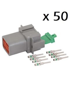 8 pin Receptacle Half kit