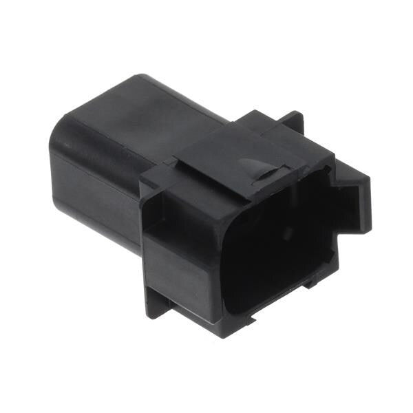 8 pin Receptacle black PB
