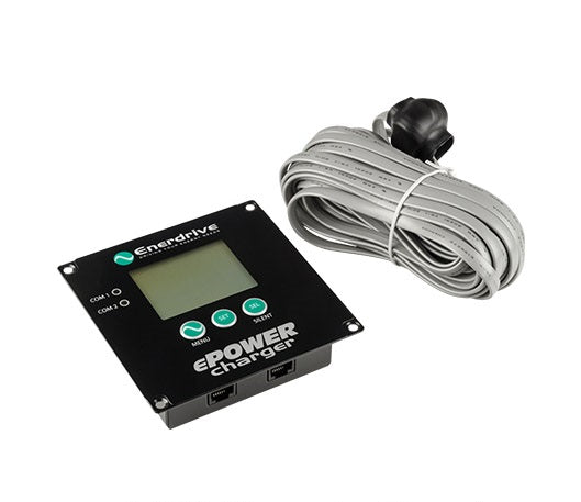 AC To DC Battery Charger Optional LCD Remote Panel With 7.3m Cable