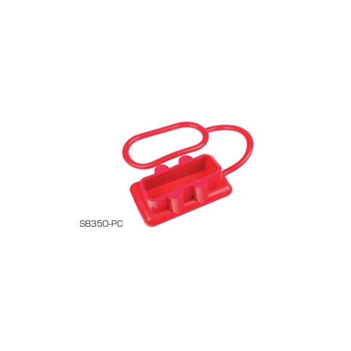 Anderson Plug Covers PVC 350A Red