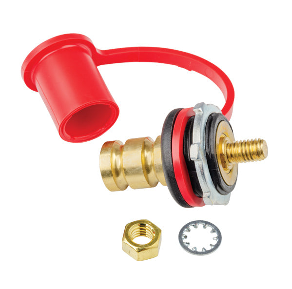 Battery Jumper Terminals Red