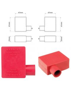 Battery Terminal Insulators Red 17.5 Right Hand