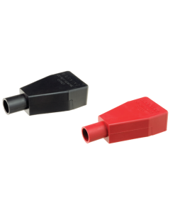 Battery Terminal Insulators Straight Blk 16 100