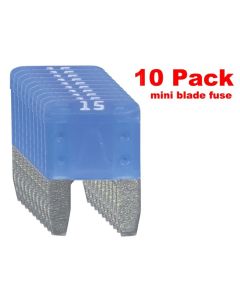 Blade Mini (ATM) 15A Blue 10 Pack