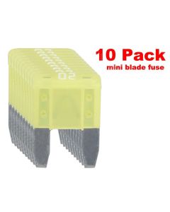 Blade Mini (ATM) 20A Yellow 10 Pack