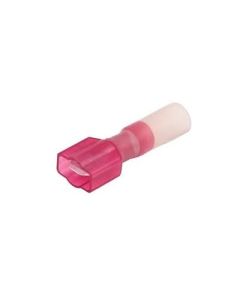 Blade Terminals Fully Insulated Male Red Heat Shrink