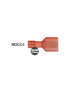 Blade Terminals Fully Insulated Male Red