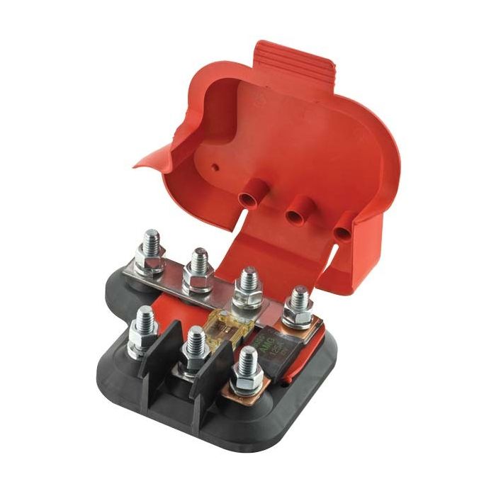 Bolt In Fuse Holder Surface Mount Bussed 3x AMG