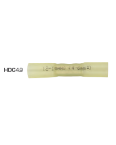 Butt Splices Heat Shrink Yellow