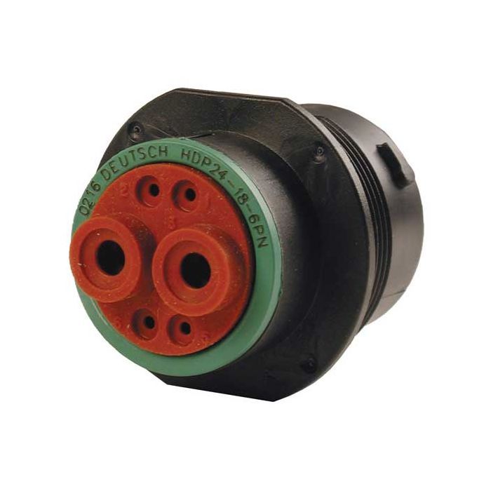 CONNECTOR BOX QTY 200 DE-HDP24-18-6PN/B