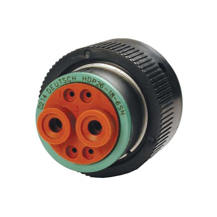 CONNECTOR BOX QTY 200 DE-HDP26-18-6SN/B