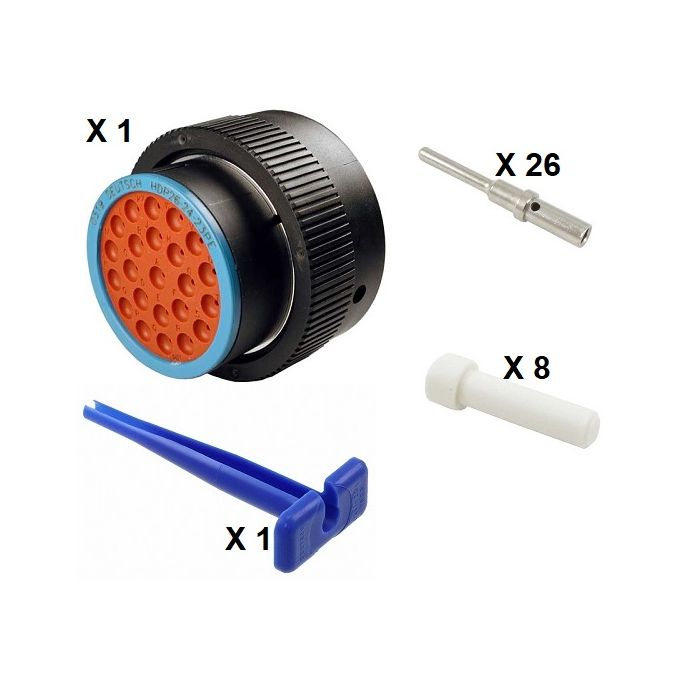 CONNECTOR PLUG (E Seal) DE-HD36-24-23PE