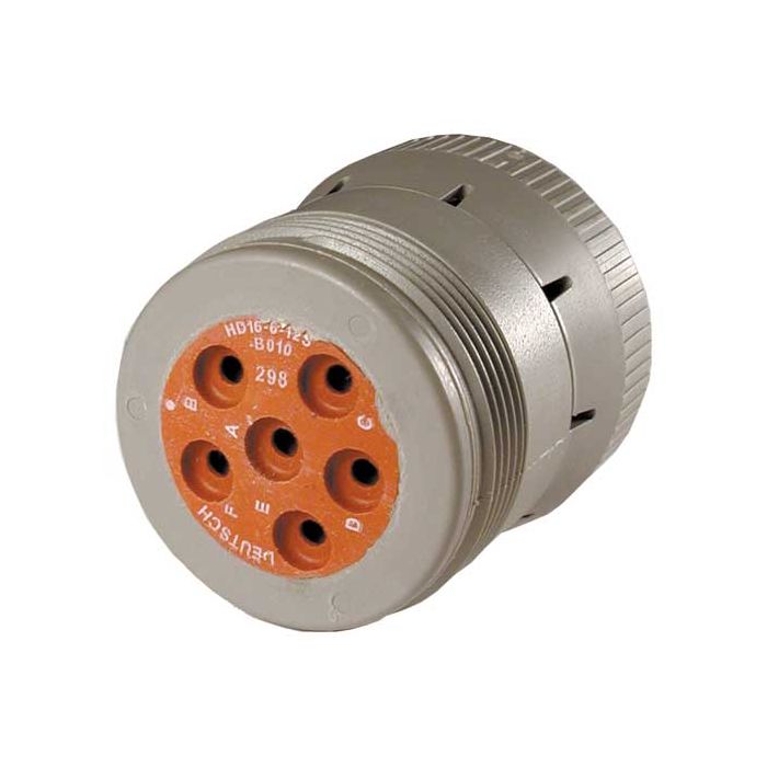 CONNECTOR PLUG DE-HD16-6-12S-B010