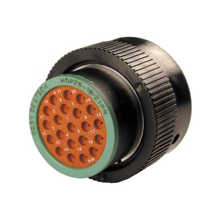 CONNECTOR PLUG DE-HDP26-18-21PN