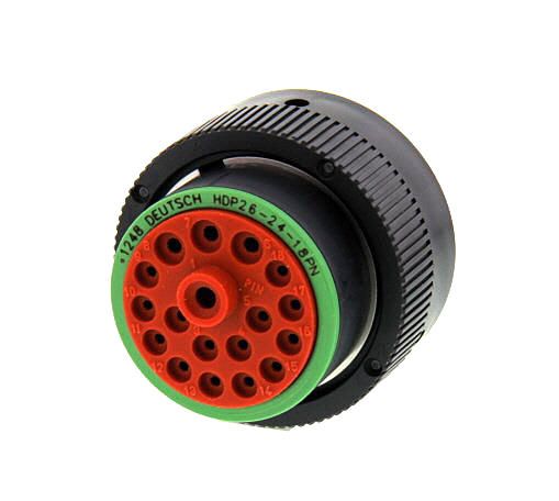 CONNECTOR PLUG DE-HDP26-24-18PN