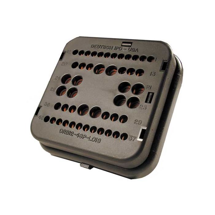 CONNECTOR RECEPTACLE (Flange Mount) DE-DRB12-48PAE-L018