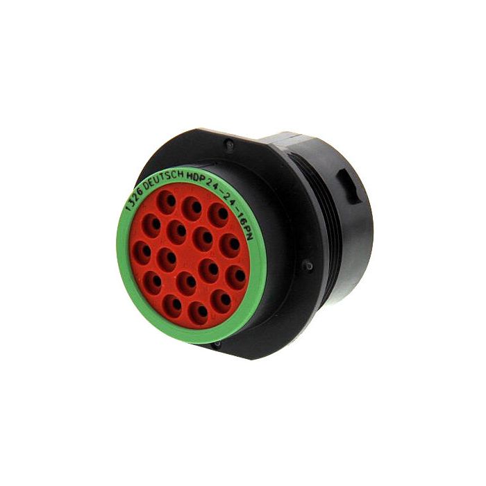 CONNECTOR RECEPTACLE DE-HDP24-24-16PN