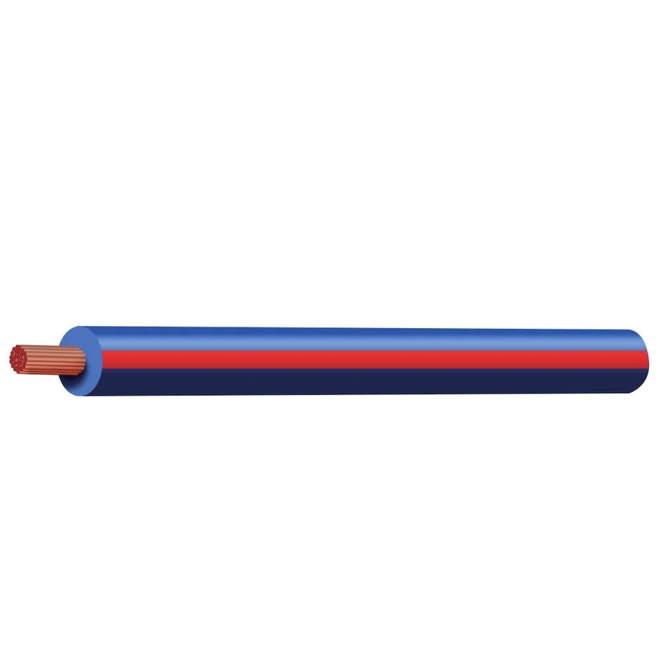 Cable Blue Red Trace 4mm 100m