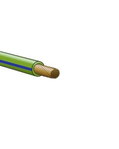 Cable Dark Green Blue Trace 1.0mm²