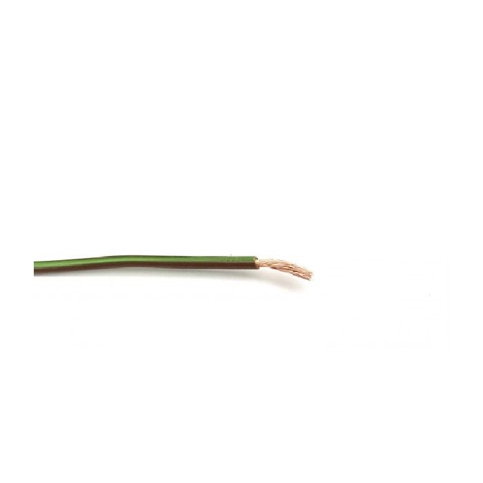 Cable Dark Green Brown Trace 1.0mm²