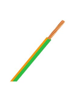 Cable Dark Green Orange Trace 1.0mm²