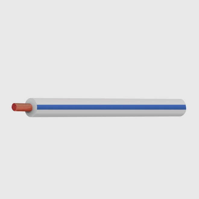 Cable Grey Blue Trace 1.0mm²